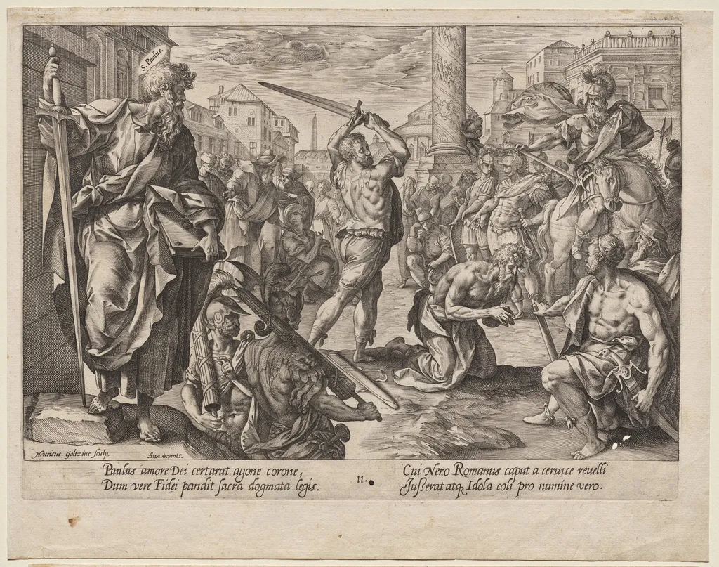 St. Paul, by Hendrik Goltzius, 1578