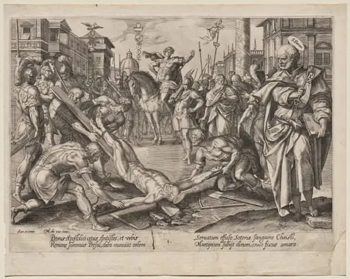 St. Peter, by Hendrik Goltzius