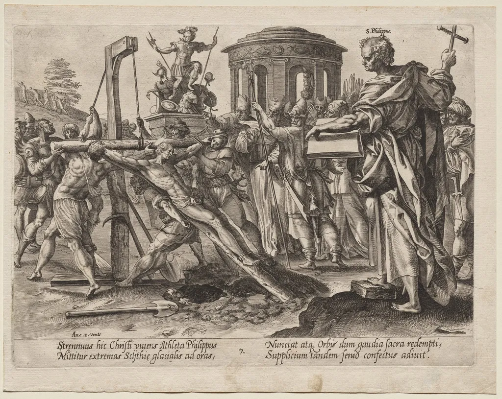 St. Philippus, by Hendrik Goltzius, 1578