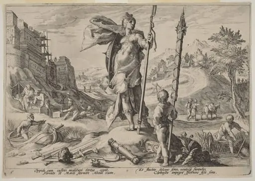 The Age of Bronze, by Hendrik Goltzius
