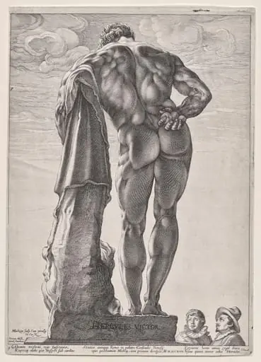 The Farnesian Hercules, by Hendrik Goltzius
