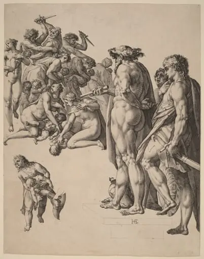 The Massacre of the Innocents, by Hendrik Goltzius