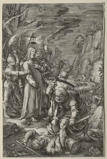 The Passion: The Betrayal of Christ, by Hendrik Goltzius