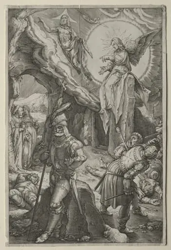 The Passion: The Resurrection, by Hendrik Goltzius