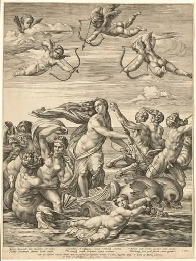 The Triumph of Galatea, by Hendrik Goltzius