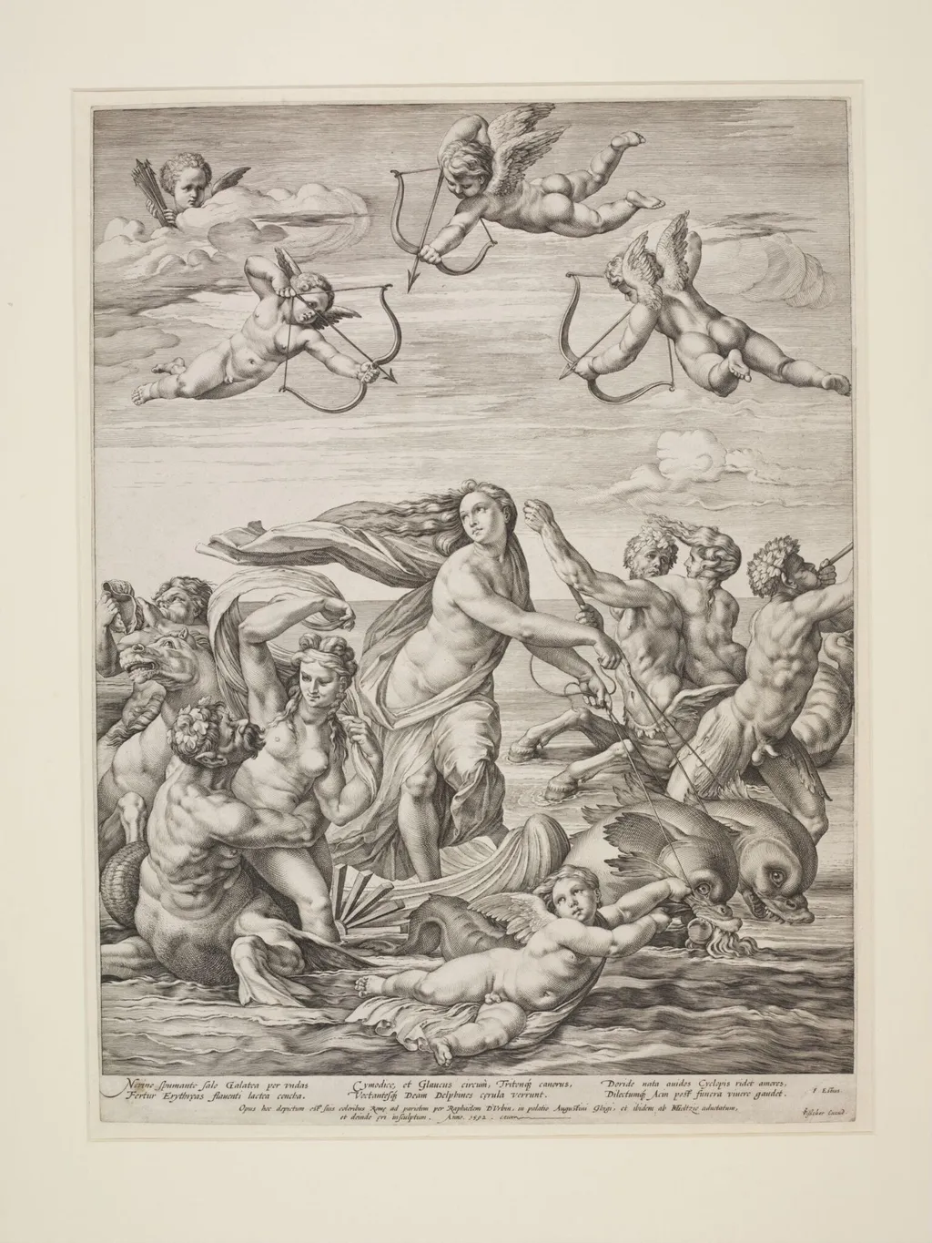 Triumph of Galatea, by Hendrik Goltzius