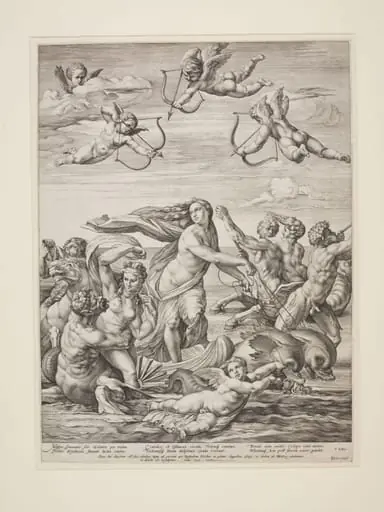 Triumph of Galatea, by Hendrik Goltzius