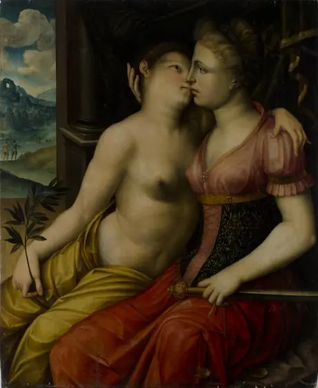 War and peace, by Hendrik Goltzius