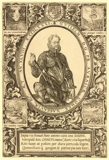 William, Count of Nassau, Prince of Orange, by Hendrik Goltzius