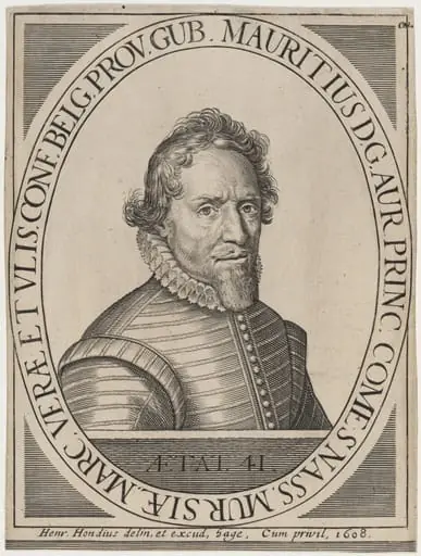 Maurice, Prince of Orange, by Hendrik Hondius I