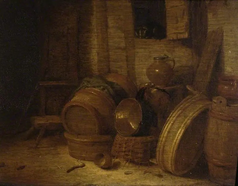 A Kitchen, by Hendrik Martenszoon Sorgh