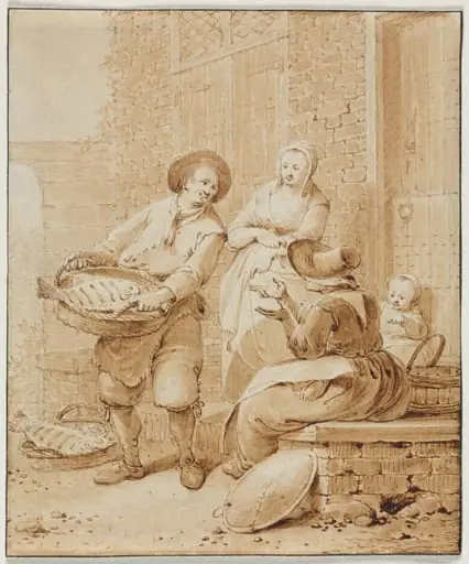 The Fish Monger, by Hendrik Meijer