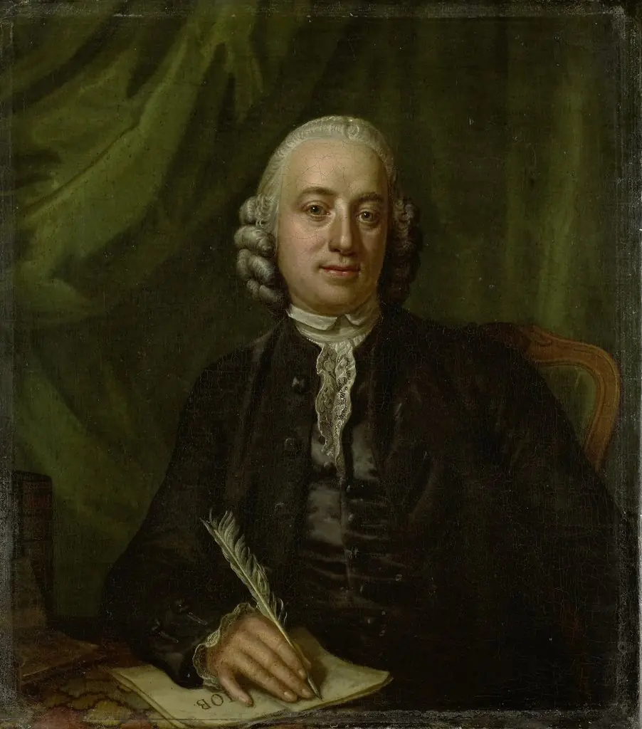 Portrait of Pieter Meijer, publisher and bookseller of Amsterdam, by Hendrik Pothoven