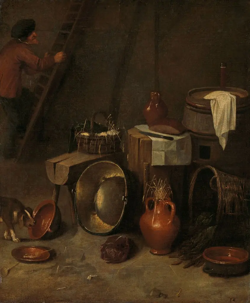 Still life in a stable