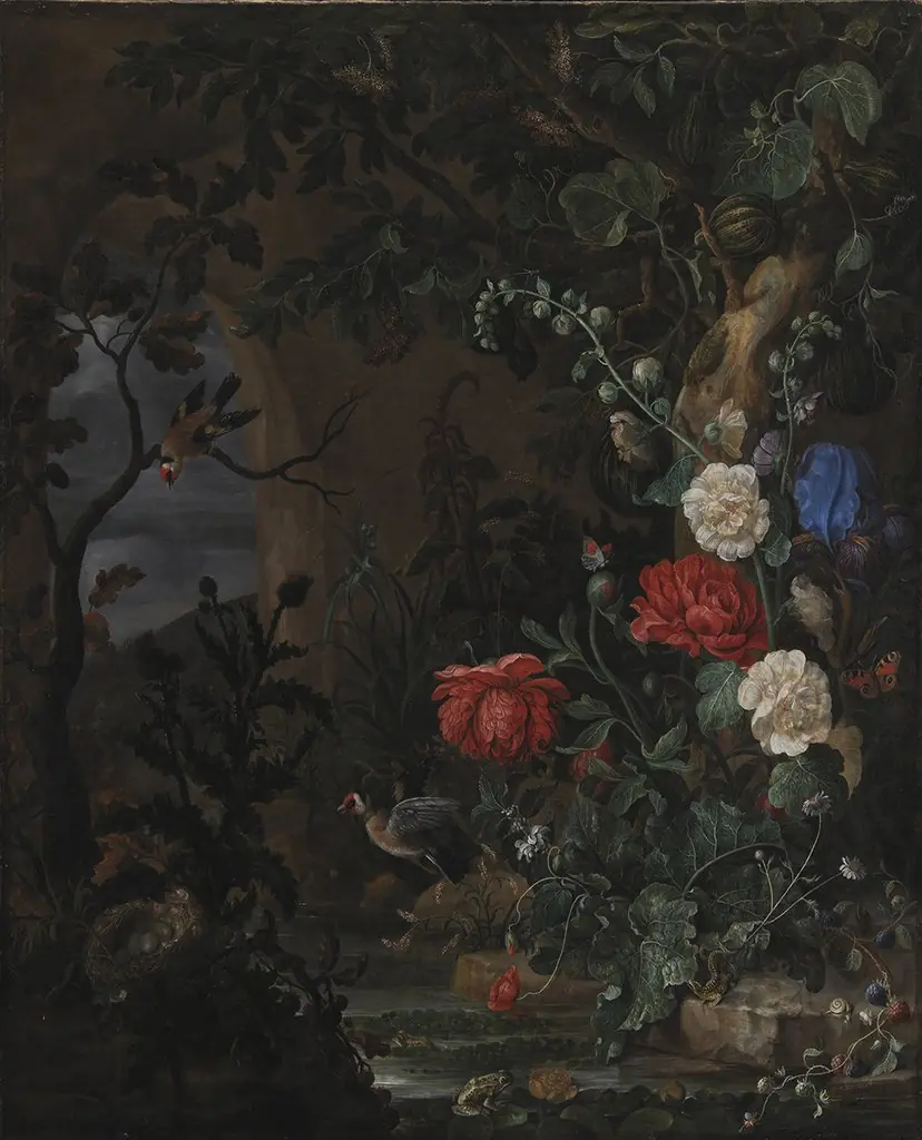 Flowers, by Hendrik Schoock