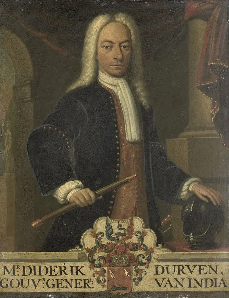 Portrait of Diederik van Durven (1676-1740), by Hendrik van den Bosch