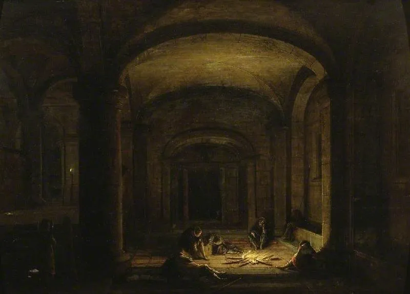 The Liberation of St Peter, by Hendrik van Steenwijk II, oil, 1626