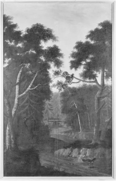 Auf der Auerhahnbalz, by Hendrik van Waterschoot, unspecified, 1728