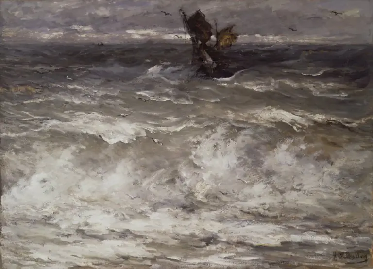 In Danger, by Hendrik Willem Mesdag