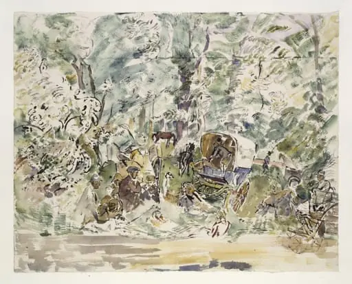 Gipsy Encampment, by Hennell