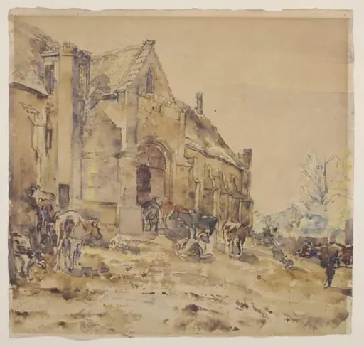 Tithe Barn, Abbotsbury, by Hennell