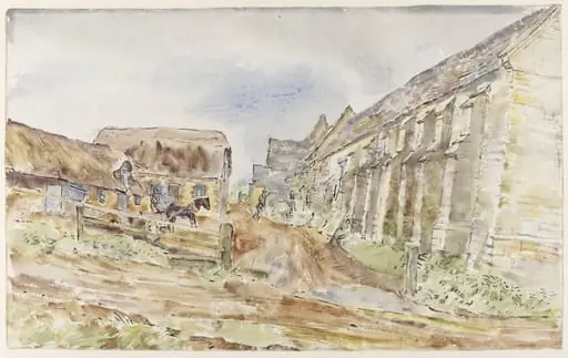 Tithe Barn, Wyke, Nr. Sherborne, by Hennell