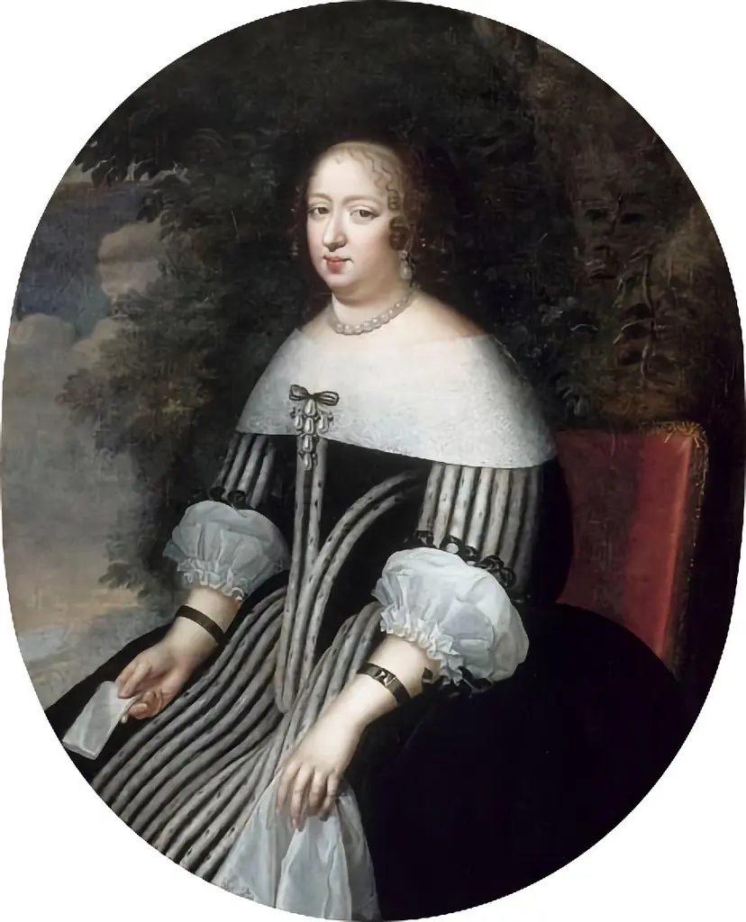 Portrait of Anne of Austria (1601-1666), by Henri and Charles Beaubrun