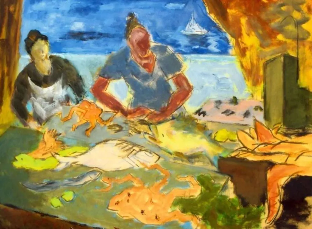Compoziție II, by Henri Catargi, unspecified, 1949