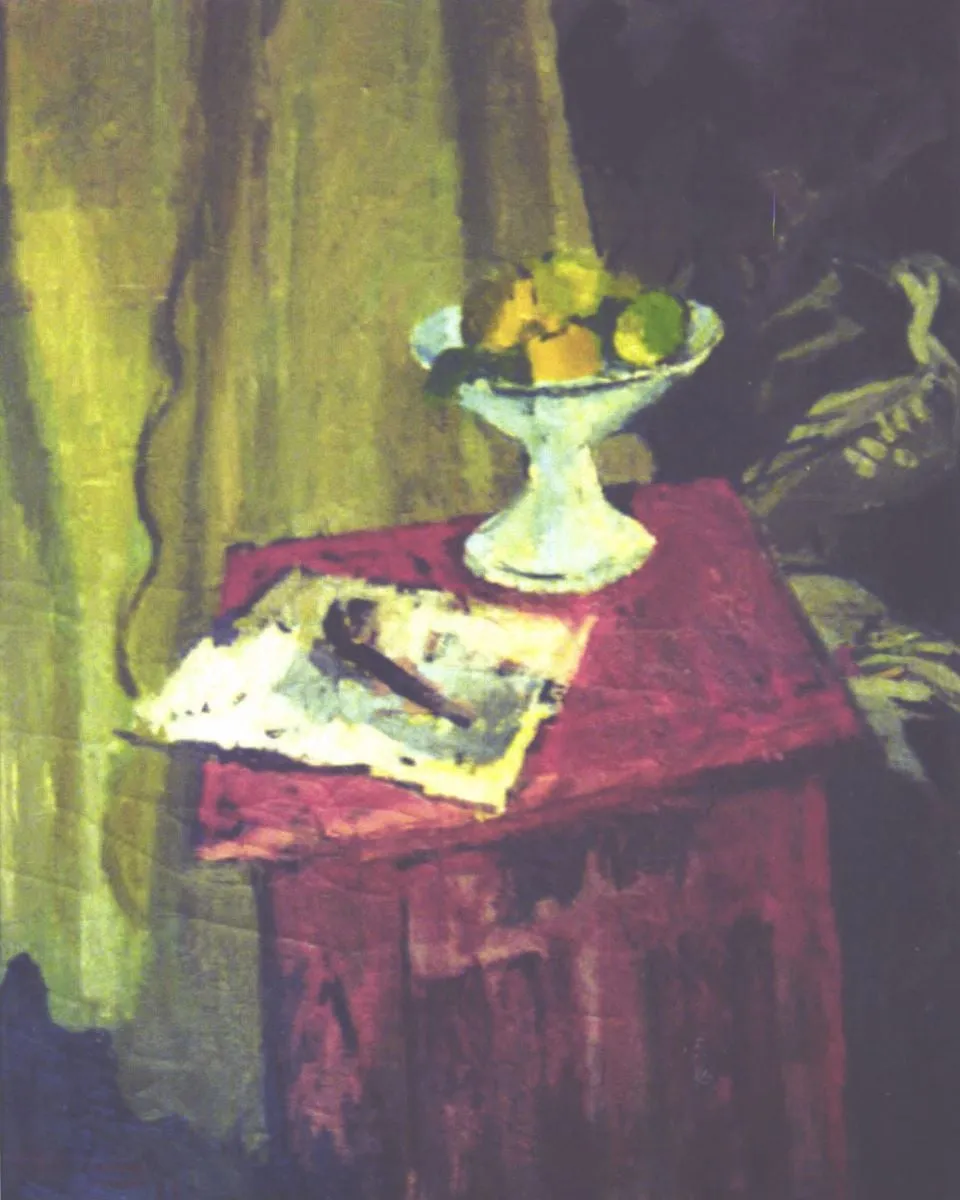 Natură statică, by Henri Catargi, unspecified, 1961