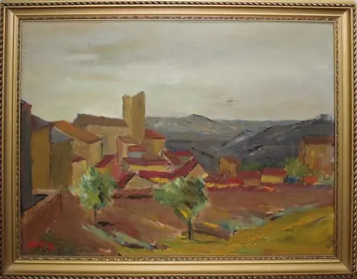 Peisaj constănțean (Peisaj din Constanța), by Henri Catargi, 1971