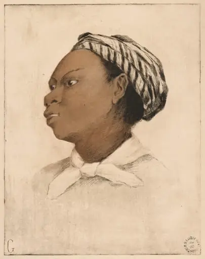 African Woman, by Henri-Charles Guérard