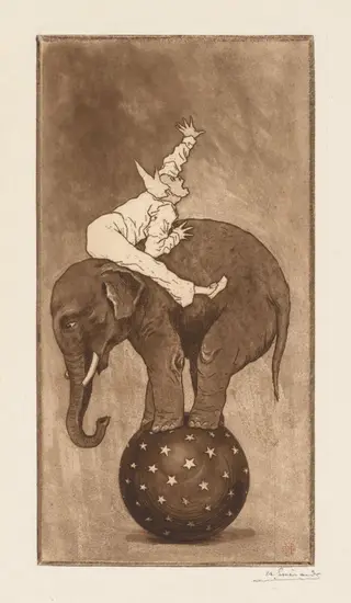 Elephant and Clown (L'Elephant et le Clown)