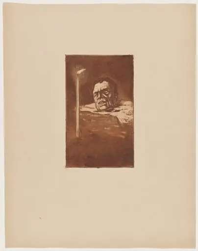 La supplicié (The Executed), by Henri-Charles Guérard