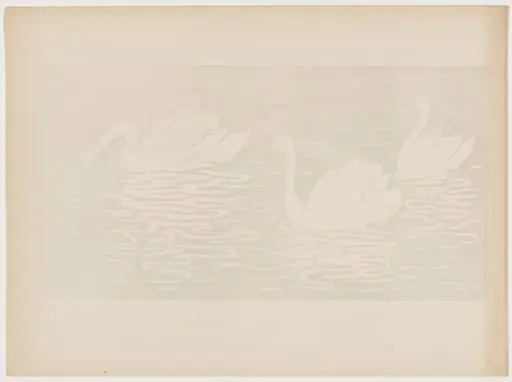 Les cygnes, by Henri-Charles Guérard