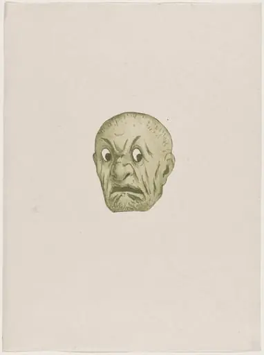 Masque, by Henri-Charles Guérard