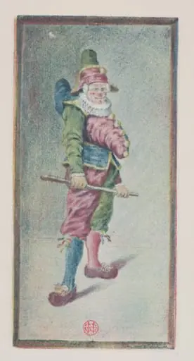 Punchinello, Three-quarters to the Right, by Henri-Charles Guérard