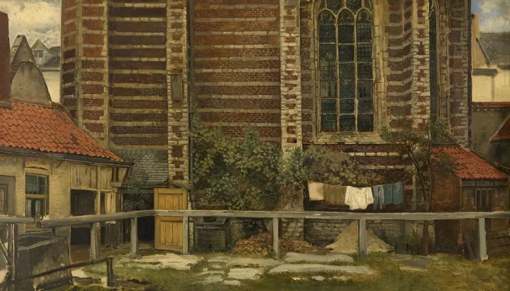 The Chapel of Grace in Antwerp, by Henri de Braekeleer