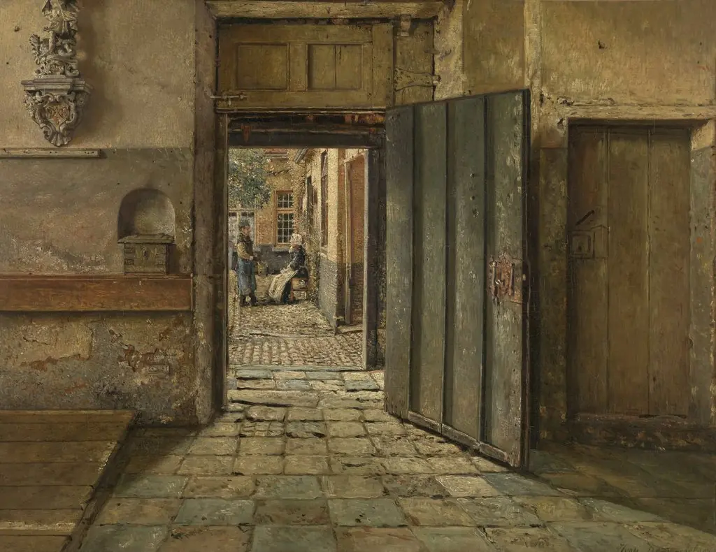 The Conversation, by Henri de Braekeleer