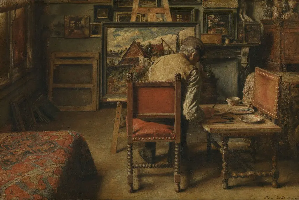 The Retoucher, by Henri de Braekeleer