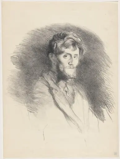 Etude (Maurice Dumont), by Henri de Groux