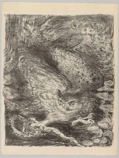 The Vintages!: Seven Owls and a Serpent, by Henri de Groux
