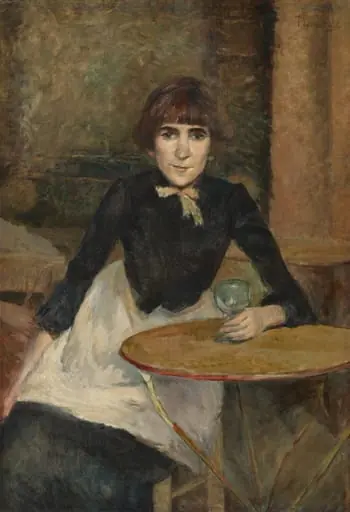 A la Bastille (Jeanne Wenz), by Henri de Toulouse-Lautrec, 1888