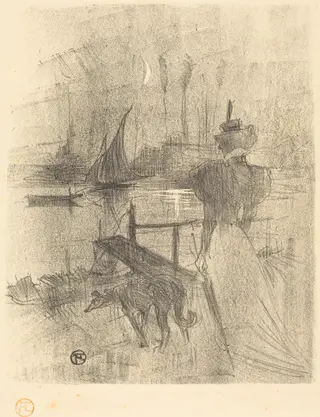 Adieu, by Henri de Toulouse-Lautrec, 1895