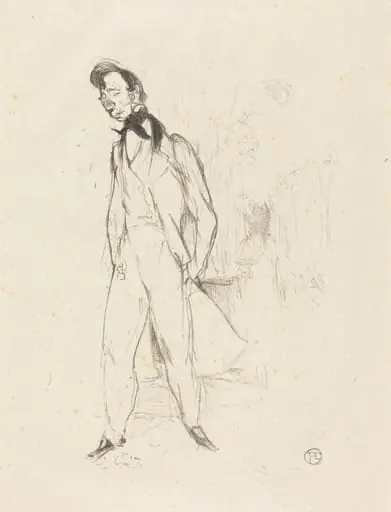 Adolphe or the Sad Young Man (Adolphe ou le jeune homme triste), by Henri de Toulouse-Lautrec