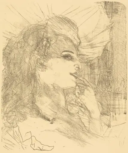 Anna Held, by Henri de Toulouse-Lautrec