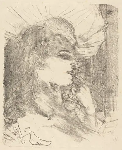 Anna Held, by Henri de Toulouse-Lautrec