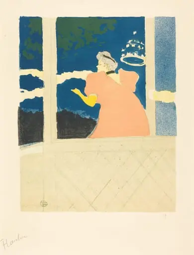 At the Ambassadeurs (Aux Ambassadeurs), by Henri de Toulouse-Lautrec