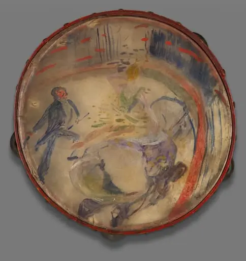 At the Circus: The Bareback Rider (Au Cirque: Écuyère), by Henri de Toulouse-Lautrec