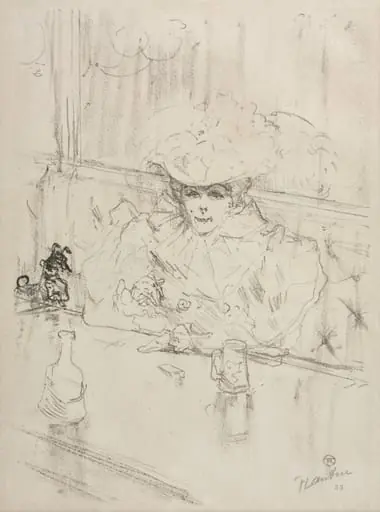 Au Hanneton, by Henri de Toulouse-Lautrec