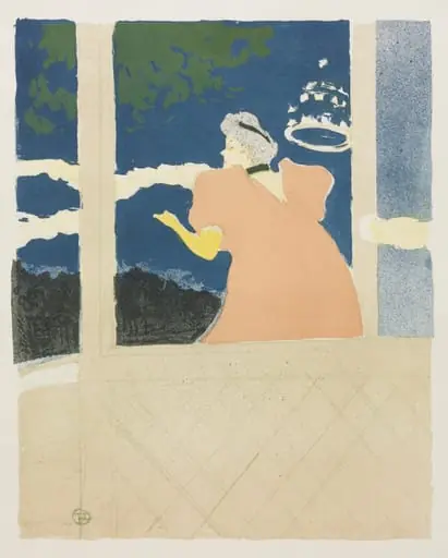 Aux Ambassadeurs, by Henri de Toulouse-Lautrec